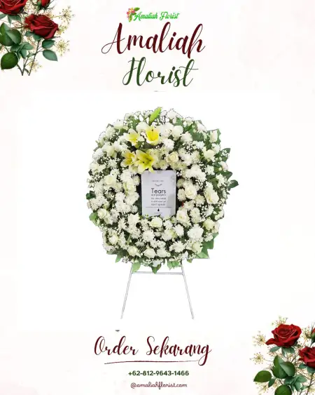 Krans Bunga Duka Cikole